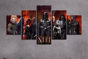 Không nên treo tranh u tối trong phòng khách.