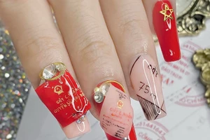 Những mẫu nail siêu độc lạ