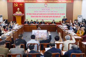 205 người được khối các cơ quan Trung ương tín nhiệm giới thiệu ứng cử đại biểu Quốc hội Khóa XV 