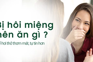 Bị hôi miệng nên ăn gì là thắc mắc của nhiều người.