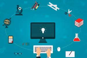 Do dịch Covid-19, học trực tuyến đã trở thành hoạt động thiết yếu trong GD.