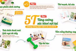 "Bí kíp" 5T+ giúp tăng cường sức khỏe, phòng chống dịch bệnh