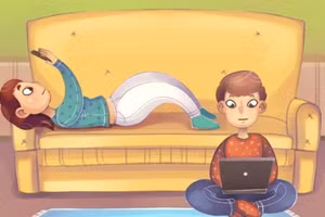 Truyện cười: Ngoại tình cũng không hiệu quả