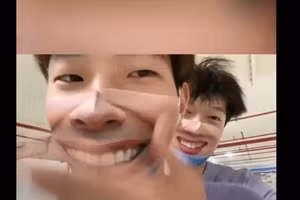 Clip: Hoa mắt với khẩu trang 3D 