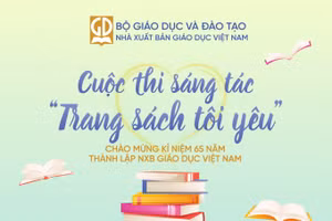 Poster Cuộc thi sáng tác “Trang sách tôi yêu”.