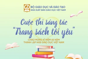 Poster Cuộc thi sáng tác “Trang sách tôi yêu”.