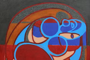 "Yêu" của họa sĩ Dũng "trống".
