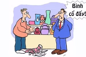 Truyện cười: Kỹ năng bán đồ cổ
