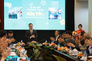 Chương trình 'Xây Tết 2024' là sự phối hợp của Báo Nhân Dân và Tập đoàn Coteccons.