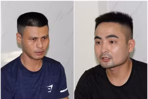 Hồ Ngọc Sao (trái) và Nguyễn Văn Thế. (Ảnh: CANA)