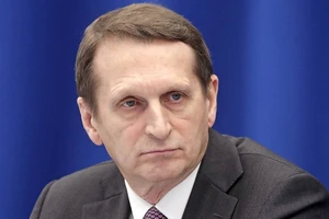 Giám đốc Sergey Naryshkin của cơ quan Tình báo nước ngoài Nga (SVR)