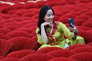 Hình ảnh làng hương Việt Nam trên báo nước ngoài