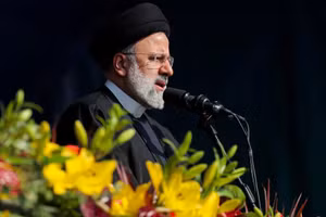 Tổng thống Iran Ebrahim Raisi.