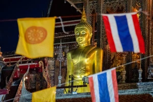 Đền Lat Phrao ở Bangkok, Thái Lan. (Ảnh: Getty Images)