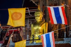 Đền Lat Phrao ở Bangkok, Thái Lan. (Ảnh: Getty Images)