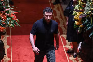 Tổng thống Ukraine Zelensky.