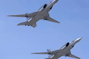 Máy bay ném bom Tu-22M3 của Nga. (Ảnh: Reuters)