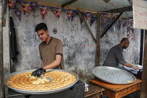 Chùm ảnh Ramadan buồn ở Gaza 