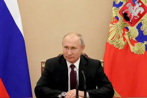 Tổng thống Nga Vladimir Putin.