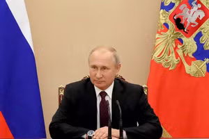 Tổng thống Nga Vladimir Putin.