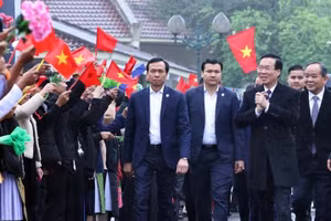 Chủ tịch nước Võ Văn Thưởng dự Ngày hội sắc Xuân trên mọi miền tổ quốc