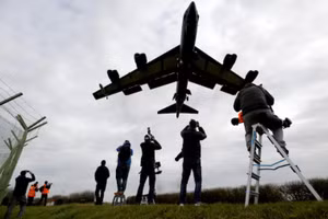 Oanh tạc cơ B-52 của Mỹ.