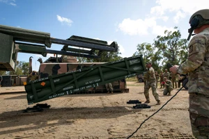 Hệ thống HIMARS Mỹ viện trợ cho Ukraine.