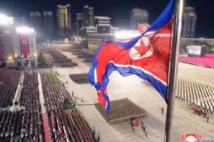 Lễ kỷ niệm 75 năm thành lập CHDCND Triều Tiên tổ chức tại Bình Nhưỡng.