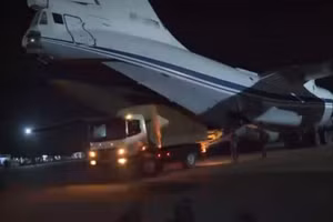 Máy bay quân sự Nga chở nhân lực và thiết bị đến Niger.