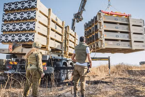 Hệ thống phòng thủ Iron Dome.