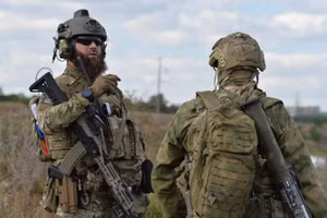 Binh sĩ của Lực lượng đặc biệt Akhmat.