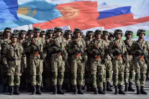 Hình ảnh một cuộc tập trận chung của CSTO.