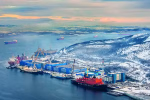 Nga đã phát triển đội tàu phá băng hùng mạnh, gần như "thống trị" ở Bắc Cực.