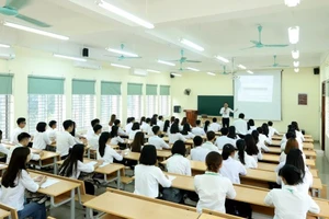 Một tiết học của sinh viên Học viện Nông nghiệp Việt Nam