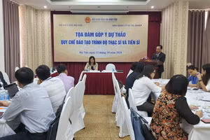 Quang cảnh buổi Tọa đàm.