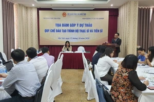 Quang cảnh buổi Tọa đàm.