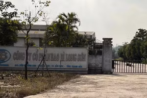 Công ty Cổ phần bao bì xi măng Long Sơn bị phạt hơn nửa tỷ đồng.