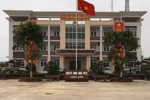 Trụ sở UBND phường Long Anh.