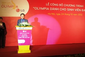 Công bố chương trình olympia dành cho sinh viên đại học