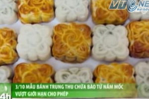 Hà Nội: Nhiều loại bánh trung thu chứa bào tử nấm mốc