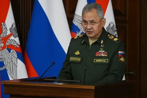 Bộ trưởng Quốc phòng Nga Sergei Shoigu.