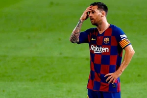 Messi chính thức rời Barca (Ảnh Marca)