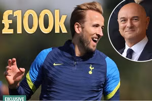 Tottenham tăng lương khủng nhằm giữ chân Kane.