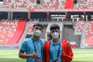 Đình Trọng gần như lỡ hẹn với AFF Cup 2020 vì chấn thương.