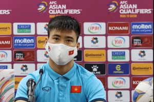 Duy Mạnh tự tin khi đối đầu với Trung Quốc.