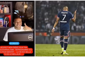 Mbappe tự an ủi bản thân sau khi không thể đến Real Madrid ở kỳ chuyển nhượng hè 2021.