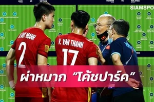 Siam Sport dự đoán đội hình tuyển Việt Nam đấu Thái Lan. (Ảnh Siam Sport).
