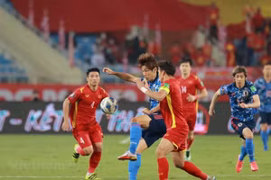 Việt Nam thua Nhật Bản 0-1 trên sân Mỹ Đình hôm 11/11.