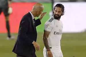 Thống kê về Isco đang vô cùng thê thảm tại Real Madrid.