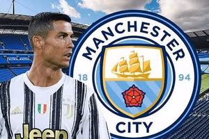 Báo chí châu Âu từng rộ tin Ronaldo sẽ gia nhập Man City.